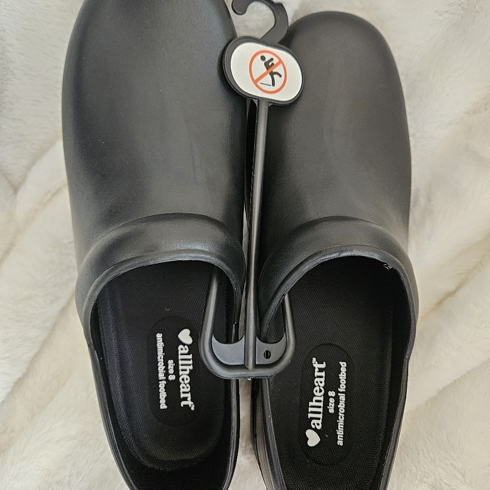 - Allheart Clogs Size 8 Brand New In Black - Picture 9 of 12